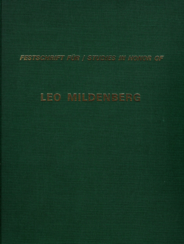 A.A.V.V. – Studies in honor of Leo Mildenberg. Wetteren, 1984. Pp. xviii, 293, t...