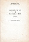 Boric-Breskovic B., Katalog sistematske zbirke rimskog carskog novca u narodnom muzeju u Beogradu 13. Reprinted from "Numizmaticar". Beograd 1990. 30p...