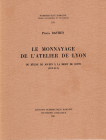 BASTIEN P. - Le monnayage de l'atelier de Lyon: du regne de Jovien a la mort de Jovin 363 - 413. Wettern, 1987. pp 271, tavv. 32. rilegatura editorial...