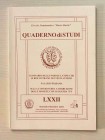 Circolo Numismatico Mario Rasile .Quaderno di studi LXXII, Formia, Novembre-Dicembre 2005. Glossario delle parole latine che si riscontrano nei Testi ...