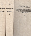 ZENHAKER H. - MONETA.Richerches sur l'organisation et l' art des emissions monetaires de la Republique Romaine 289 - 31 av. J.C. Roma, 1973. 2 volumi ...