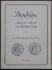 Bonhams in association with V.C. Vecchi & Sons. Sale No. II. Ancient, Medieval and Modern Coins. Londra, 23-24 Settembre 1980. Brossura editoriale, 16...