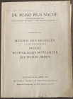 Busso Peus Nachf. Munzhandlung, Katalog 268 Munzen und Medaillen U. A. Bedeutende Sammlungen Byzanz Westfalisches Mittelalter Deutscher Orden. April 1...