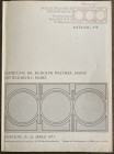 Busso Peus Nachf. Munzhandlung, Katalog 275 Sammlung Dr. Rudolph Walther, Mainz Mittelrhein I: Mainz. 23-25 March 1971. Brossura ed. pp. 88, lotti 912...