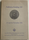 Button E. Auktions-Katalog 130. Frankfurt 23-24 November 1981. Brossura ed. pp. 116, lotti 2150, tavv. In b/n. Ottimo stato.