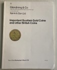 Glendining & Co. Important Scottish Gold Coins and other British Coins. London 06 March 1974. Brossura ed. 79, lotti 338, ill. in b/n. Buono stato.