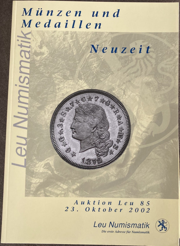 Leu Numismatik, Auktion 85. Munzen und Medaillen, Mittelalter Neuzeit. Zurich 23...