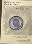 Leu Numismatik, Auktion 85. Munzen und Medaillen, Mittelalter Neuzeit. Zurich 23 Oktober 2002. Brossura ed. pp. 133, lotti 656, ill. in b/n. Ottimo st...