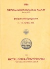 Munzauktion Tkalec & Rauch, 2500 Jahre Munzpragekunst. 14-15 April 1986. pp no numerate, b/w illustrations.