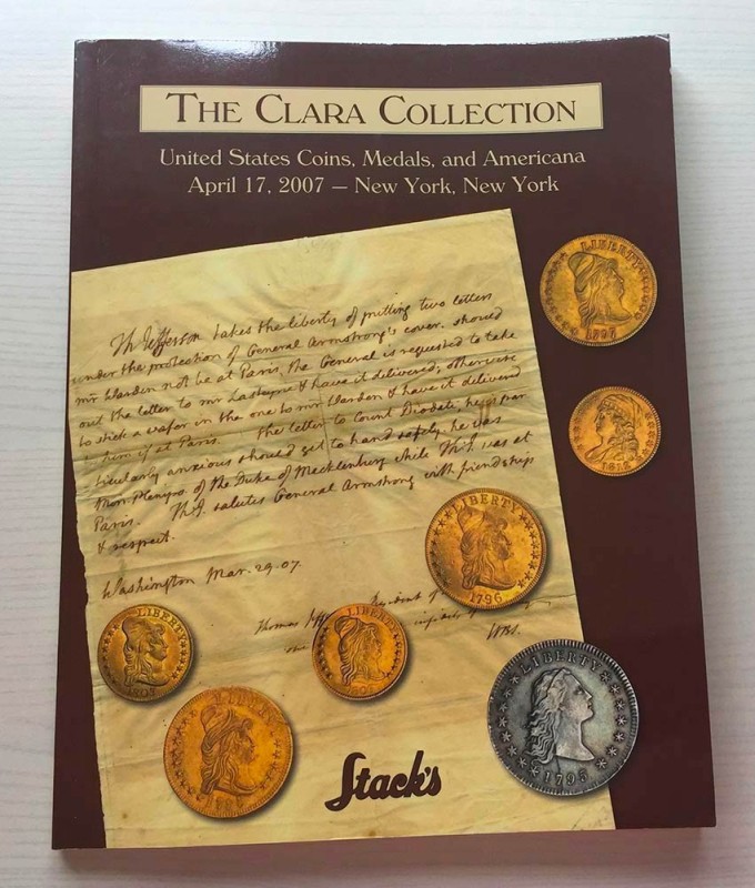 Stack's The Clara Collection featuring selection frtom The Rev. Paul Harwell Col...