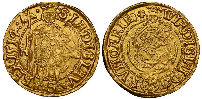 Vladislaus II of Hungary - Elected Kings 
Goldgulden 1514 Sibiu 
Rare! 

Wladisl...