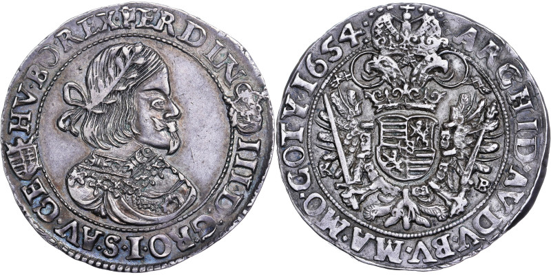 Ferdinand III, House of Habsburg
¼ Thaler 1654 Kremnica

Ferdinand III., RDR...