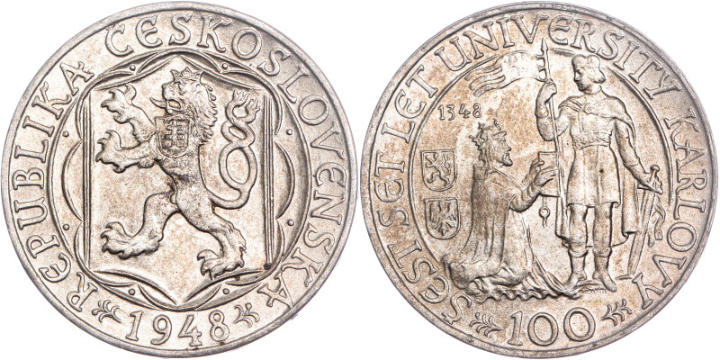 KM# 26, N# 6515; Silver 

600th Anniversary of Foundation of Charles University
...