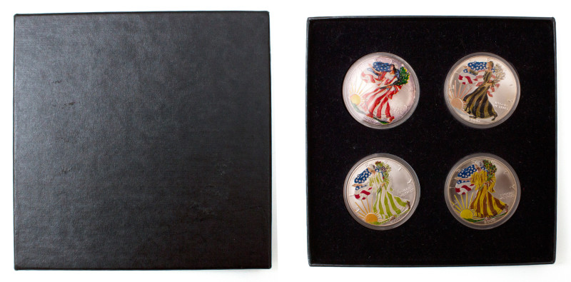 United States – Set of 4 2000 American Eagle Four Seasons Colorized

KM# 273

UN...