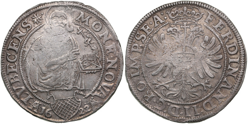 Germany (Free city Lübeck) Taler (32 Schillings) 1622 - Ferdinand II (1619 - 163...