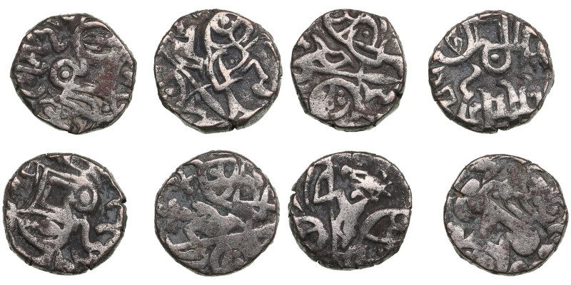 Medieval Northern India, BI Jitals – Hindu dynasties (4)
Lot includes 4 Billon J...