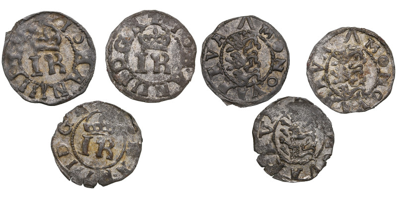 Group of Reval (Sweden) BI Schillings, ND - Johan III (1568-1592) (3)
Various co...