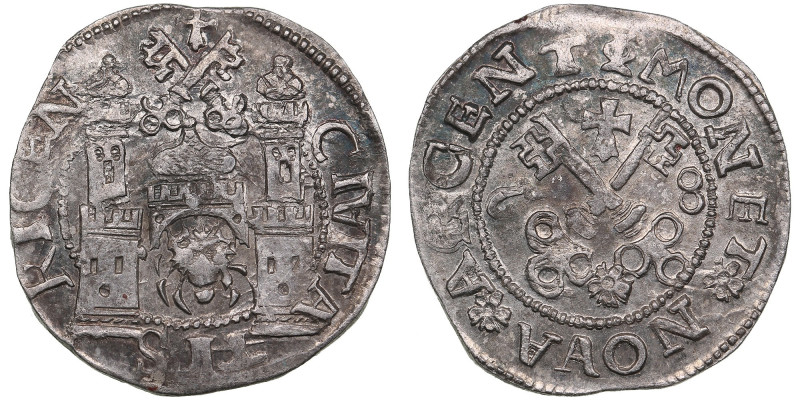 Riga Free City (Poland) Ferding 1568
3.28g. UNC/AU. An attractive specimen with ...