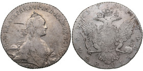 Russia Rouble 1768 СПБ-СА - Catherine II (1762-1796)
23.29g. VF/VF. Some luster. Bitkin 205.