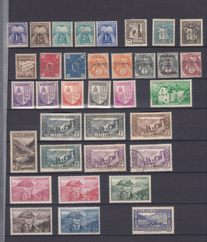 Collection of stamps: Andorra
Sold as seen, no return.