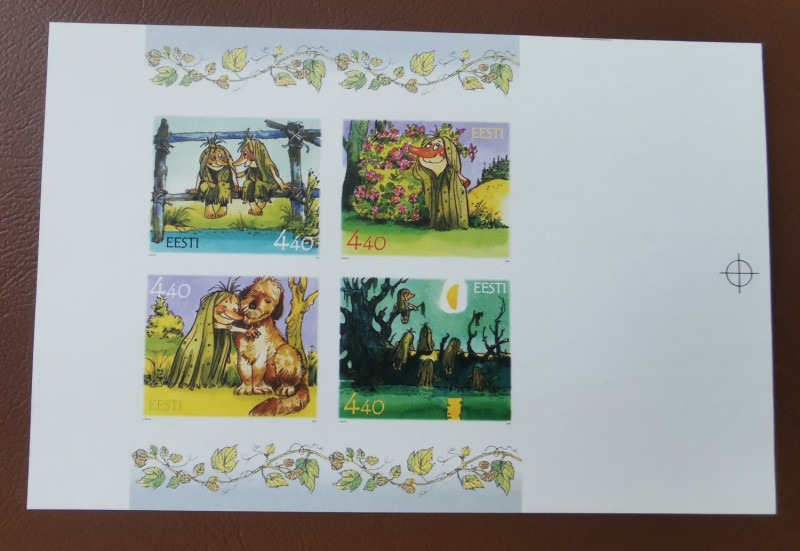 Estonia Pokumaa stamps sheet 2001 - Unperforated
Sold as seen, no return.