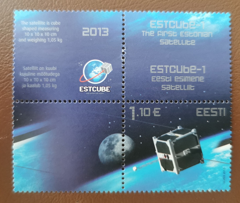 Estonia Stamps Satellite 2013 - Wrong Perforation
Only 36 pcs. are know. Sold as...