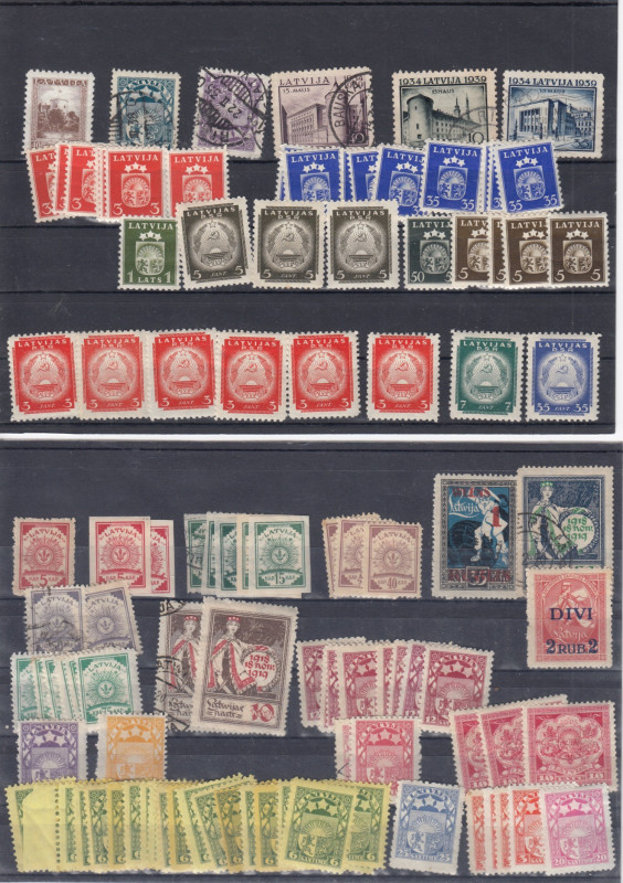 Group of stamps: Latvia
Sold as seen, no return.