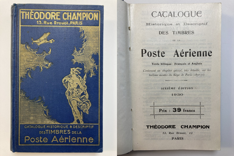 Catalogue Historique et Descriptif des Timbres de la Poste Aerienne, 1930
1930 P...