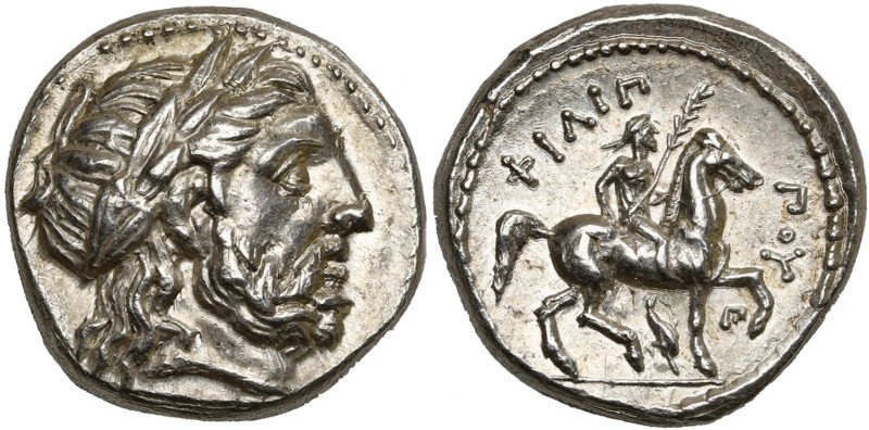 ROYAUME DE MACEDOINE, Philippe II (359-336), AR tétradrachme, 323-316 av. J.-C.,...