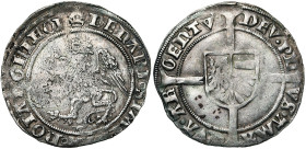 BRABANT, Duché, Philippe le Beau (1482-1506), AR griffon, s.d. (3e émission, 1487-1488), Malines. D/ (couronne) DENARI SIMPLEX NOIAT GRIFON Griffon ra...