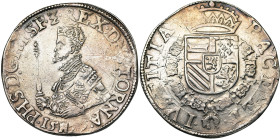 TOURNAI, Seigneurie, Les Etats en révolte (1577-1581), AR écu des Etats, 1579. D/ B. du roi à mi-corps à g., couronné et cuirassé, ten. un grand scept...