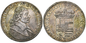 LIEGE, Principauté, Maximilien Henri de Bavière (1650-1688), AR patagon, 1663, Liège. Différent: rosette. D/ B. à d. R/ Ecu couronné. Chestret 639; De...