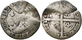 RUMMEN, Jan II van Wesemael (1415-1464), AR groot kromstaart. Met titel van heer van Fallais. Vz/ Leeuw n. l. met wapenschild op de borst. Kz/ Lang ge...