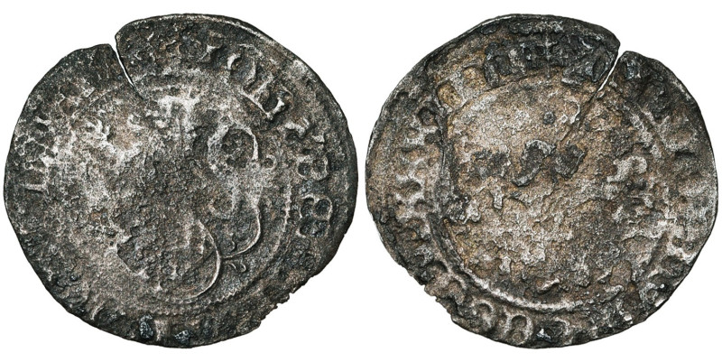 LIEGE, Principauté, Jean de la Marck, élu (1482-1484), AR demi-aidant, 1484, Liè...