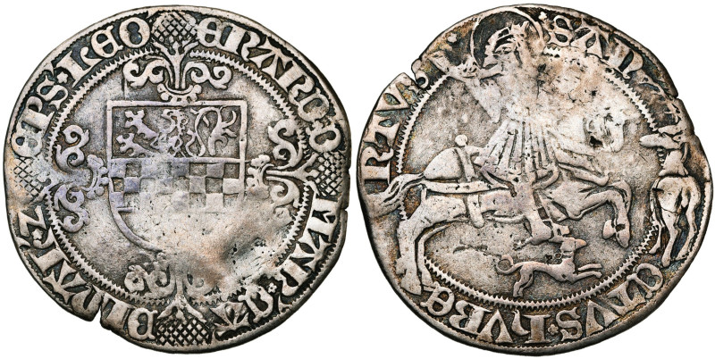 LIEGE, Principauté, Erard de la Marck (1506-1538), AR snaphaen, s.d. (1525-1528)...