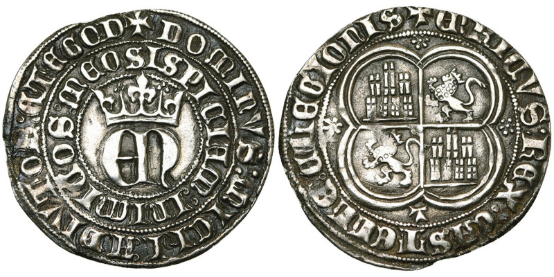 ESPAGNE, CASTILLE ET LEON, Henri II de Trastamare (1368-1379), AR real, Tolède. ...