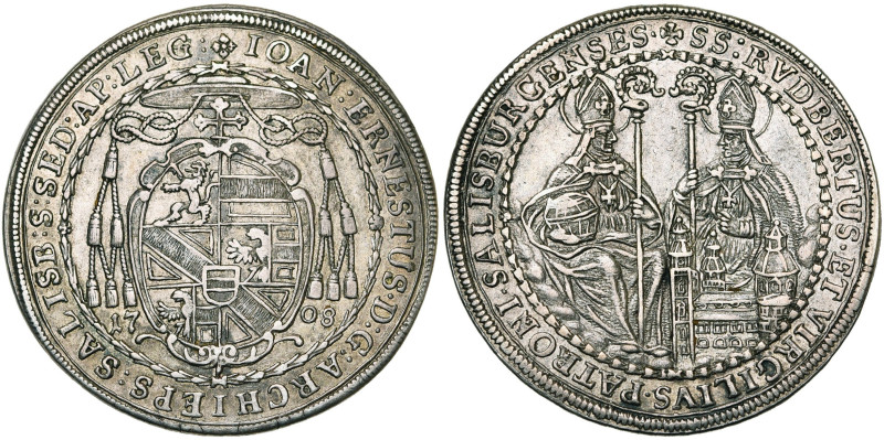 SAINT EMPIRE, SALZBOURG, Archevêché, Johann Ernst von Thun und Hohenstein (1687-...