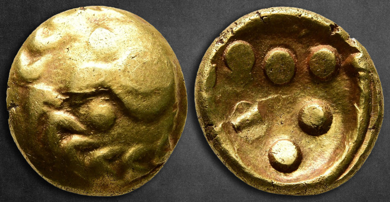 Central Europe. Vindelici 200-100 BC. Regenbogenschüsselchen Type II C
Stater A...