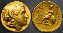 Kings of Thrace. Byzantion. Macedonian. Lysimachos 305-281 BC. Stater AV