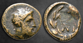 Achaia. Achaian League. Dyme circa 250-200 BC. Bronze Æ