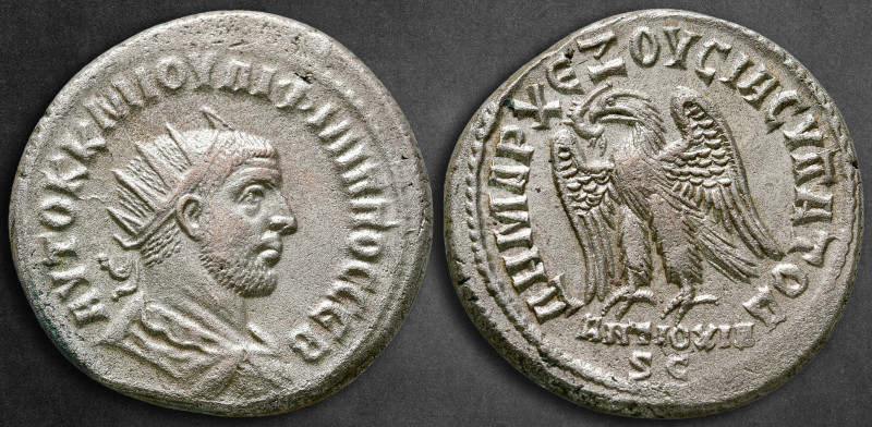 Seleucis and Pieria. Antioch. Philip I Arab AD 244-249. 
Billon-Tetradrachm

...