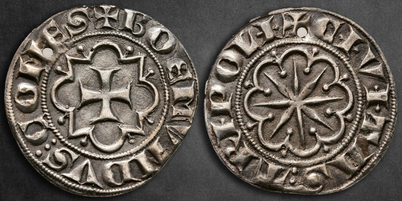 Crusaders. Tripoli (County). Bohemond VI AD 1251-1275. 
Groš AR

24 mm, 2,92 ...