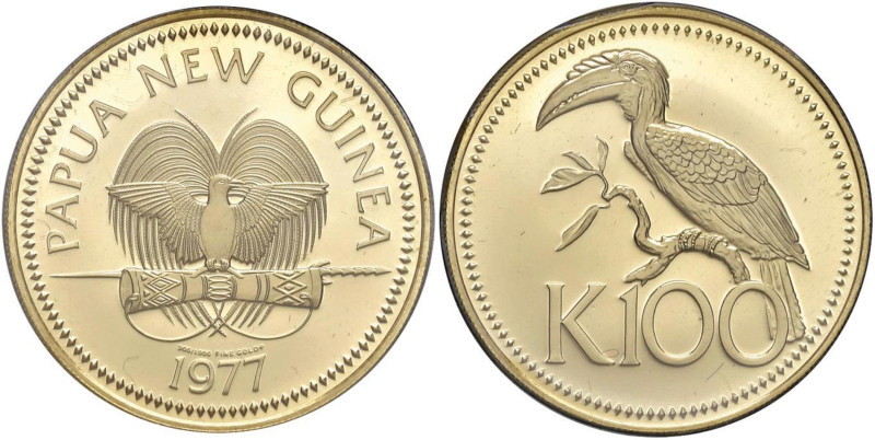 PAPUA NUOVA GUINEA 100 Kina 1977 - Fr. 3 AU

FS