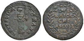 Repubblica romana (1798-1799) Ascoli - 2 Baiocchi - Bruni 9 AE (g.17,37) RR

BB+