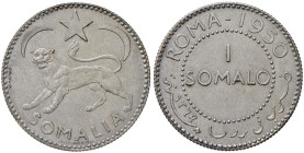 MONETE DELL'AMMINISTRAZIONE FIDUCIARIA ITALIANA DELLA SOMALIA (AFIS) AFIS Somalo 1950 Prova - Luppino 1886 nel nuovo "Prove e Progetti di Monete Itali...