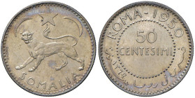 AFIS - 50 Centesimi 1950 Prova - Luppino 1887 nel nuovo "Prove e Progetti di Monete Italiane" Mi RRR

FDC