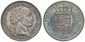 Vittorio Emanuele I (1802-1821) 5 Lire 1819 - Nomisma 518 AG R

FDC