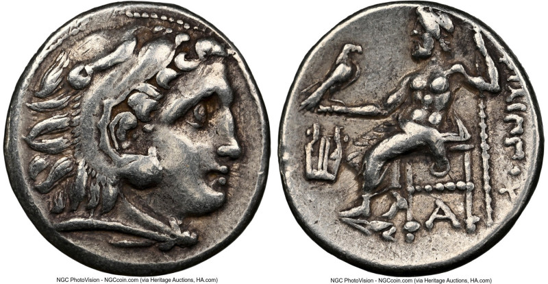 MACEDONIAN KINGDOM. Philip III Arrhidaeus (323-317 BC). AR drachm (17mm, 12h). N...