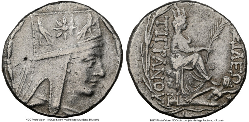 ARMENIAN KINGDOM. Tigranes II the Great (95-56 BC). AR tetradrachm (25mm, 15.93 ...