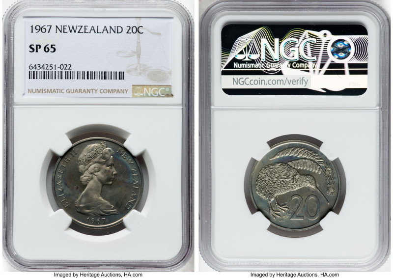 3-Piece Lot of Certified Assorted Minors NGC, 1) New Zealand: Elizabeth II Speci...